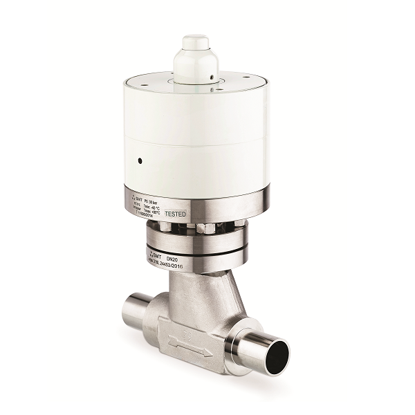 Bellows low to high pressure valve for HP, UHP, corrosive gases and fluids – K300 (pneumatic version)